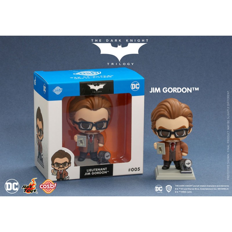 Hot Toys Cosbi DC Dark Knight Trilogy Lt Jim Gordon